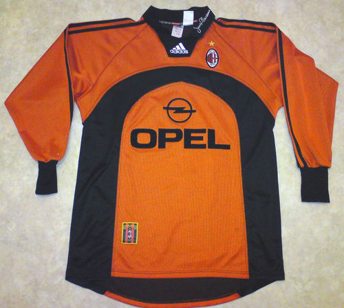 Camiseta Ac Milan Portero 1998-1999 Personalizados
