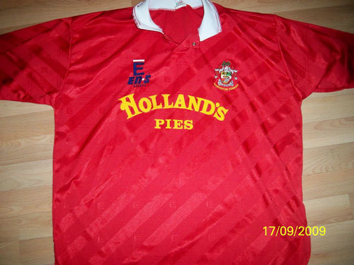 Camiseta Accrington Stanley Primera Equipación 1995-1996 Personalizados