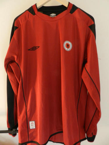 Camiseta Albania Primera Equipación 2005-2007 Barata