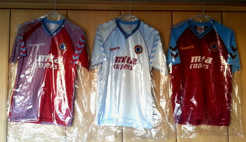 Camiseta Aston Villa Primera Equipación 1987-1990 Personalizados