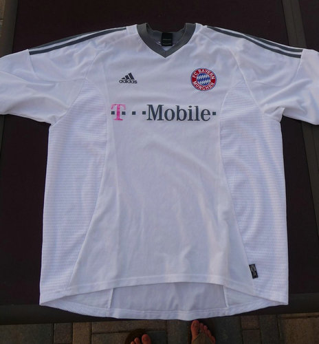 Camiseta Bayern De Múnich Segunda Equipación 2002-2004 Personalizados