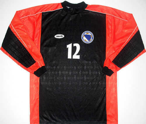 Camiseta Bosnia Y Herzegovina Portero 2002-2004 Barata