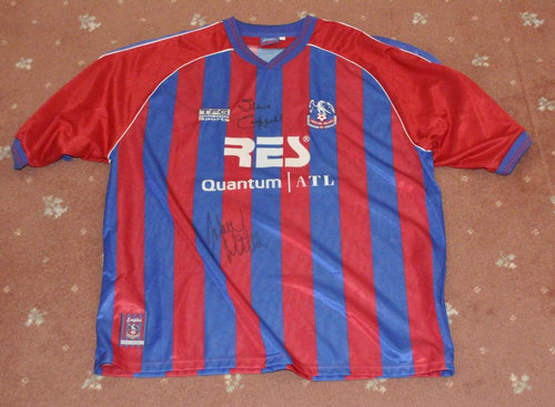 Camiseta Crystal Palace Primera Equipación 1999-2000 Barata