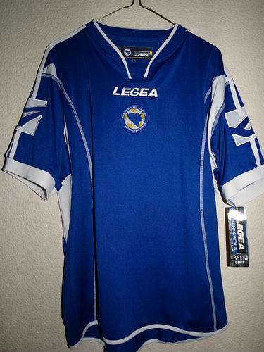 Camiseta De Futbol Bosnia Y Herzegovina Segunda Equipación 2007-2008 Popular