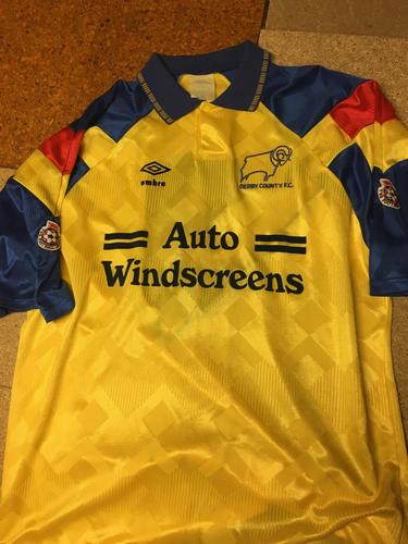 Camiseta De Futbol Derby County Segunda Equipación 1992-1993 Popular