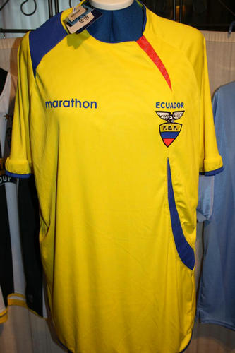 Camiseta De Futbol Ecuador Primera Equipación 2009-2010 Popular