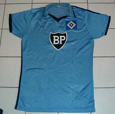 Camiseta De Futbol Hamburger Sv Tercera Equipación 1980-1981 Popular