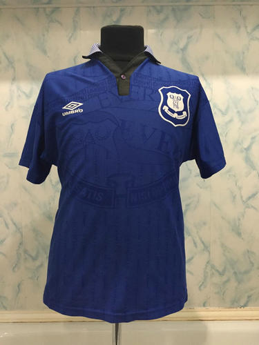 Camiseta Everton Fc Primera Equipación 1995-1997 Personalizados