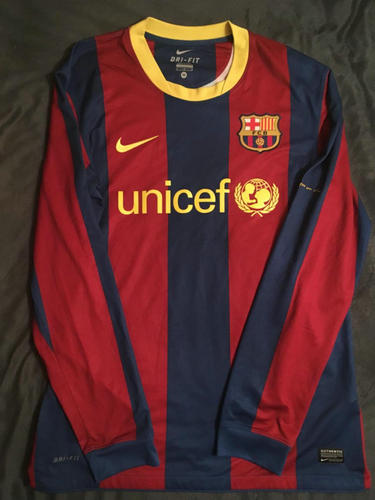Camiseta Fc Barcelona Primera Equipación 2010-2011 Barata