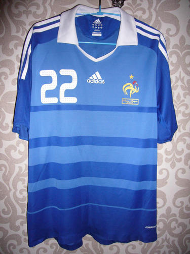 Camiseta Francia Primera Equipación 2008-2009 Personalizados