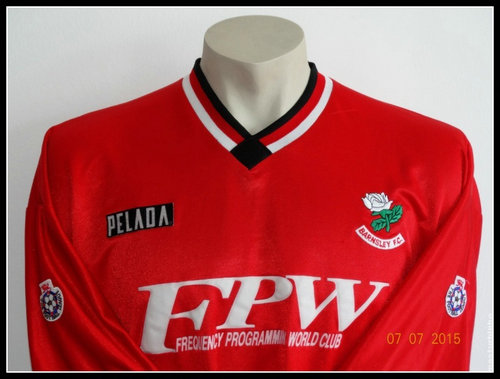 Camiseta Hombre Barnsley Fc Primera Equipación 1994 Retro