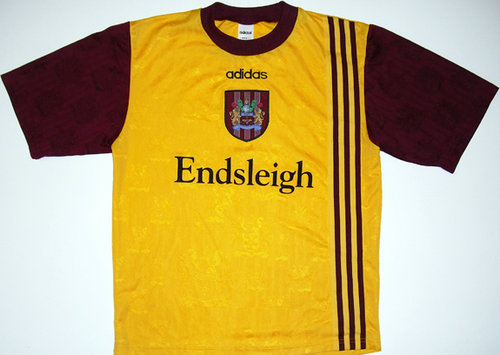 Camiseta Hombre Burnley Fc Segunda Equipación 1996-1997 Retro