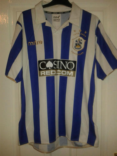 Camiseta Huddersfield Town Primera Equipación 2008-2009 Barata