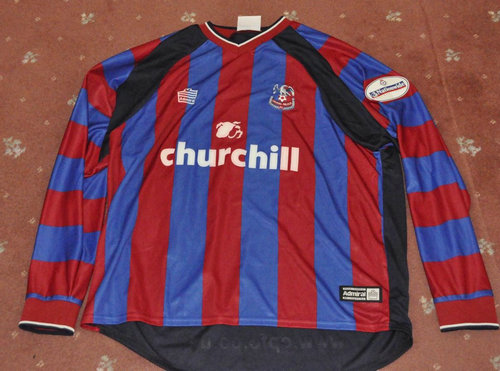 Camisetas Crystal Palace Primera Equipación 2003-2004 Retros