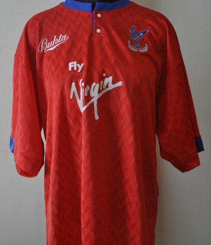 Camisetas Crystal Palace Tercera Equipación 1989-1990 Retros