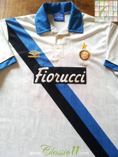 Camisetas De Inter De Milán Segunda Equipación 1993-1994 Outlet