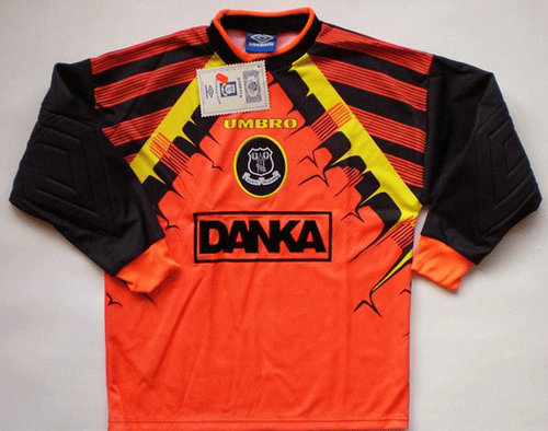 Camisetas Everton Fc Portero 1996-1997 Retros