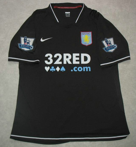 Camisetas Hombre Aston Villa Tercera Equipación 2007-2008 Baratas