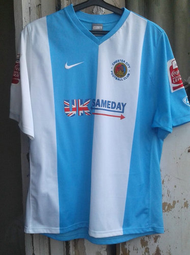 Camisetas Hombre Chester City Primera Equipación 2007-2008 Baratas