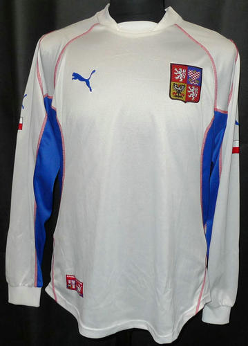 Camisetas Hombre República Checa Segunda Equipación 2003-2004 Baratas
