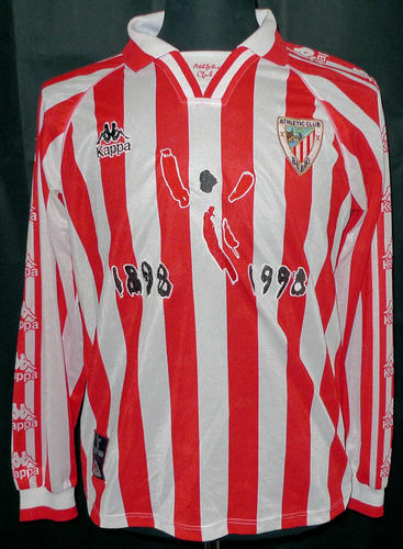 Comprar Camiseta Athletic Club Primera Equipación 1998-1999 Barata
