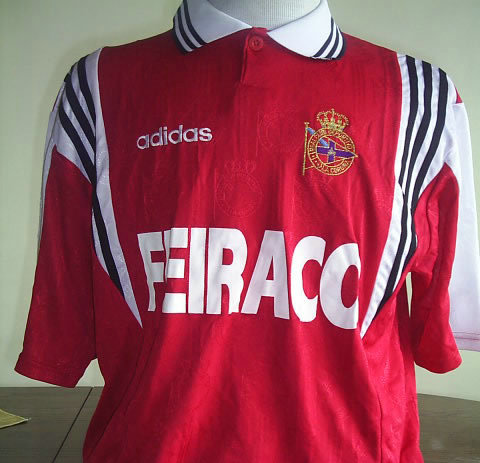 Comprar Camisetas Deportivo De La Coruña Segunda Equipación 1996-1997 Retros