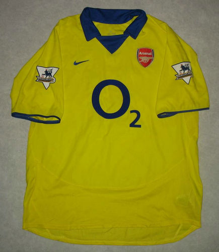 Comprar Camisetas Hombre Arsenal Segunda Equipación 2003-2004 Baratas