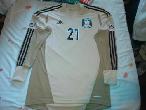 Foto Para Camiseta Argentina Portero 2012-2013 Personalizados