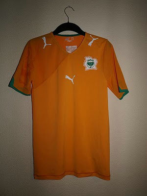 Foto Para Camiseta Costa De Marfil Especial 2009-2010 Barata