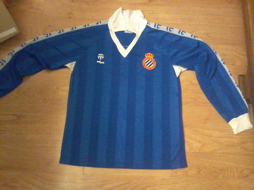 Foto Para Camiseta Rcd Español Tercera Equipación 1984-1987 Barata