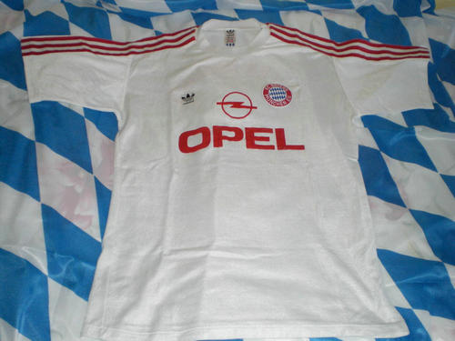Foto Para Camisetas Hombre Bayern De Múnich Segunda Equipación 1989-1991 Baratas