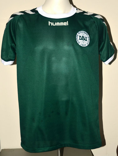 Foto Para Camisetas Hombre Dinamarca Tercera Equipación 2002 Baratas