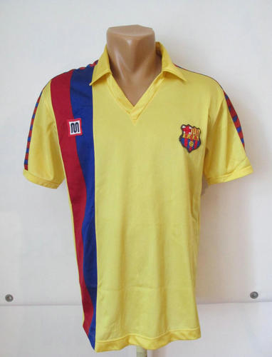 Foto Para Camisetas Hombre Fc Barcelona Segunda Equipación 1984-1989 Baratas