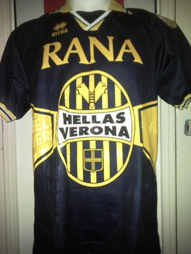 Foto Para Camisetas Hombre Hellas Verona Segunda Equipación 1995-1996 Baratas