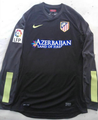 Tienda De Camiseta Hombre Atlético De Madrid Portero 2013-2014 Retro