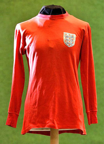 Tienda De Camiseta Hombre Inglaterra Segunda Equipación 1965-1966 Retro