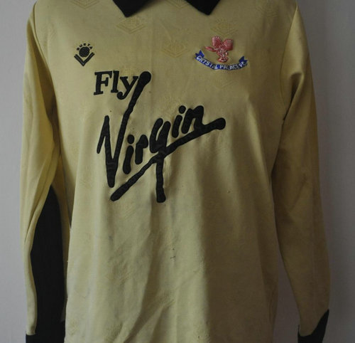 Tienda De Camisetas De Futbol Crystal Palace Portero 1989-1990 Clásico