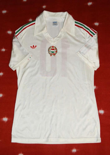 Tienda De Camisetas De Futbol Hungría Segunda Equipación 1980 Baratas