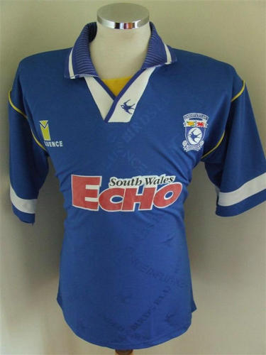 Venta Camiseta Cardiff City Primera Equipación 1995-1996 Barata