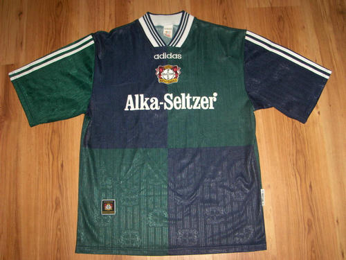 Venta Camiseta De Futbol Bayer 04 Leverkusen Segunda Equipación 1995-2006 Popular