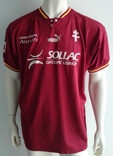 Venta Camiseta Metz Primera Equipación 1997-1998 Personalizados