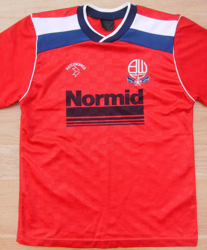 Venta Camisetas Hombre Bolton Wanderers Segunda Equipación 1988-1990 Baratas