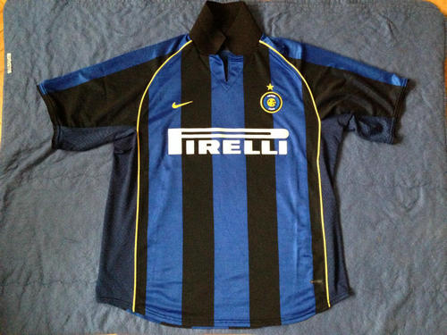 Venta Camisetas Hombre Inter De Milán Primera Equipación 2001-2002 Baratas