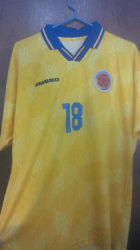 Venta De Camiseta Hombre Colombia Primera Equipación 1993-1997 Retro