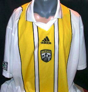 Venta De Camiseta Hombre Columbus Crew Primera Equipación 1999 Retro