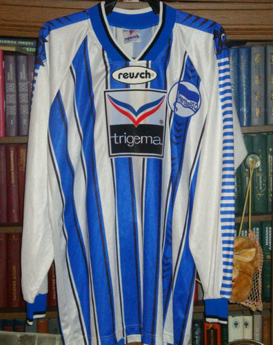 Venta De Camiseta Hombre Hertha Bsc Primera Equipación 1993-1994 Retro
