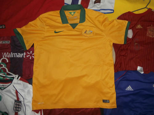 Venta De Camisetas Australia Primera Equipación 2014-2016 Retros