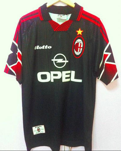 Venta De Camisetas De Futbol Ac Milan Tercera Equipación 1997-1998 Clásico