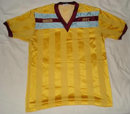 Venta De Camisetas De Futbol Aston Villa Segunda Equipación 1985-1987 Clásico