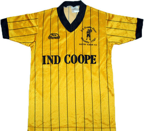 Venta De Camisetas De Futbol Burton Albion Fc Especial 1987 Clásico